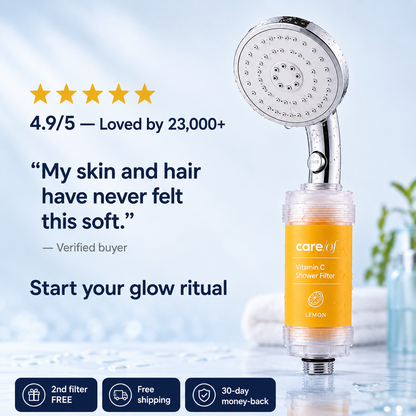Glow Filter Showerhead — Oil+ Vitamin C K-Beauty Ritual