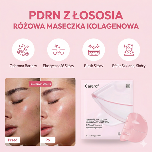 Maska Kolagenowa PDRN — Glass Skin & Anti-Aging