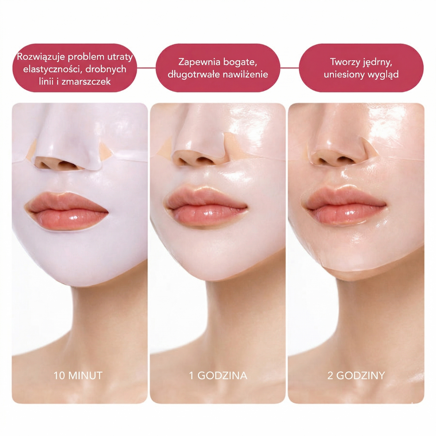 Maska Kolagenowa PDRN — Glass Skin & Anti-Aging