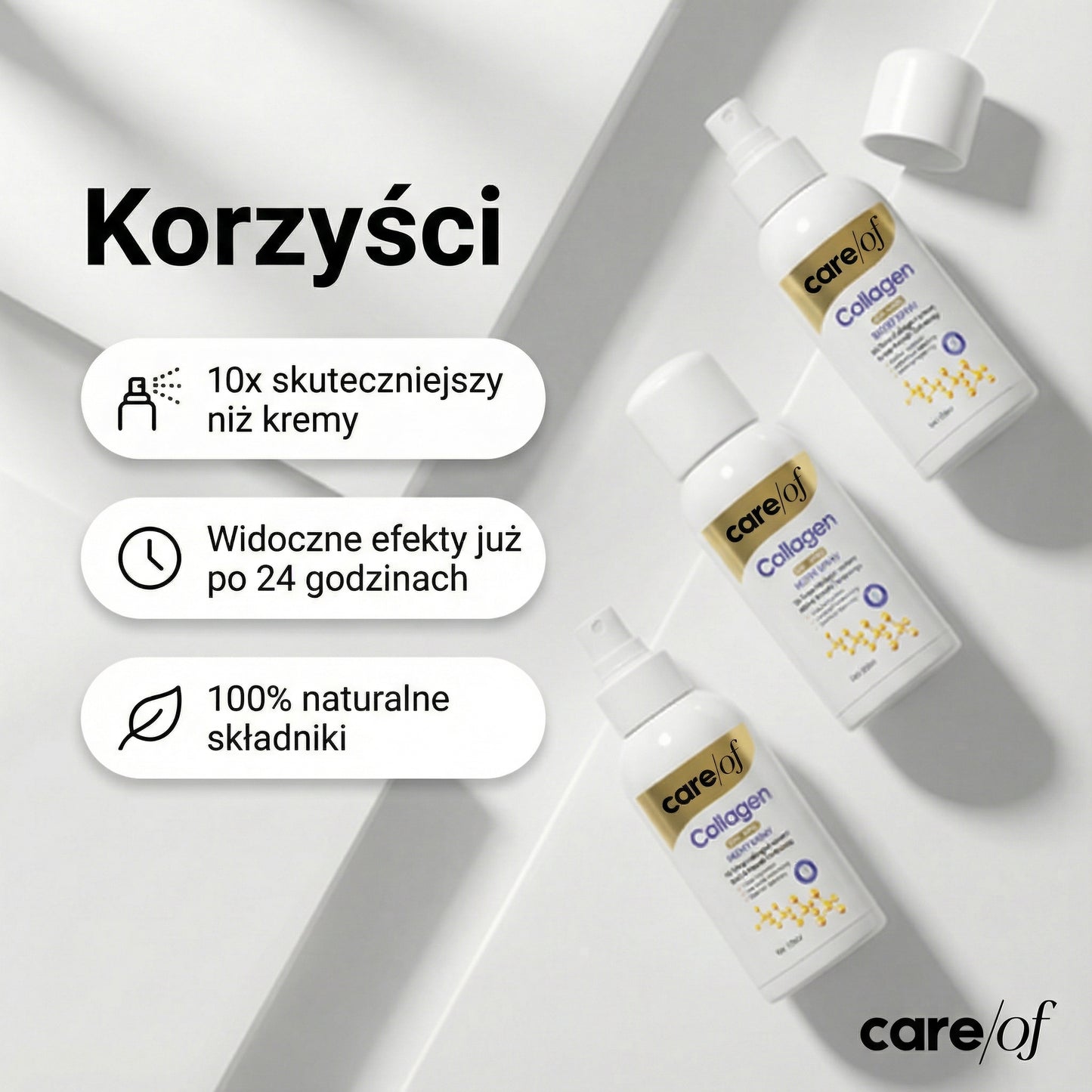 Spray z kolagenem ujędrniającym