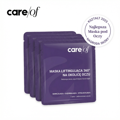 Maska pod oczy z bio-kolagenem, kompleksem peptydów i witaminą C