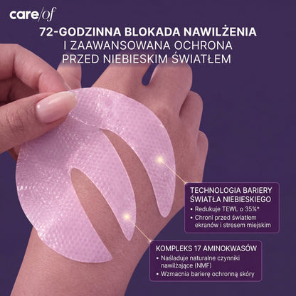 Maska pod oczy z bio-kolagenem, kompleksem peptydów i witaminą C